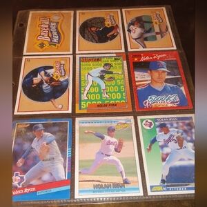 Nolan Ryan Baseball Card Collection